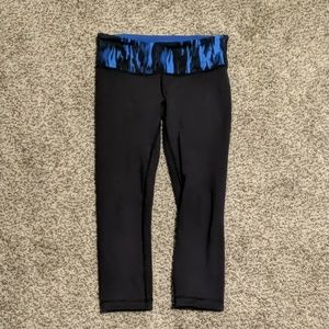 Lululemon wunder under reversible leggings